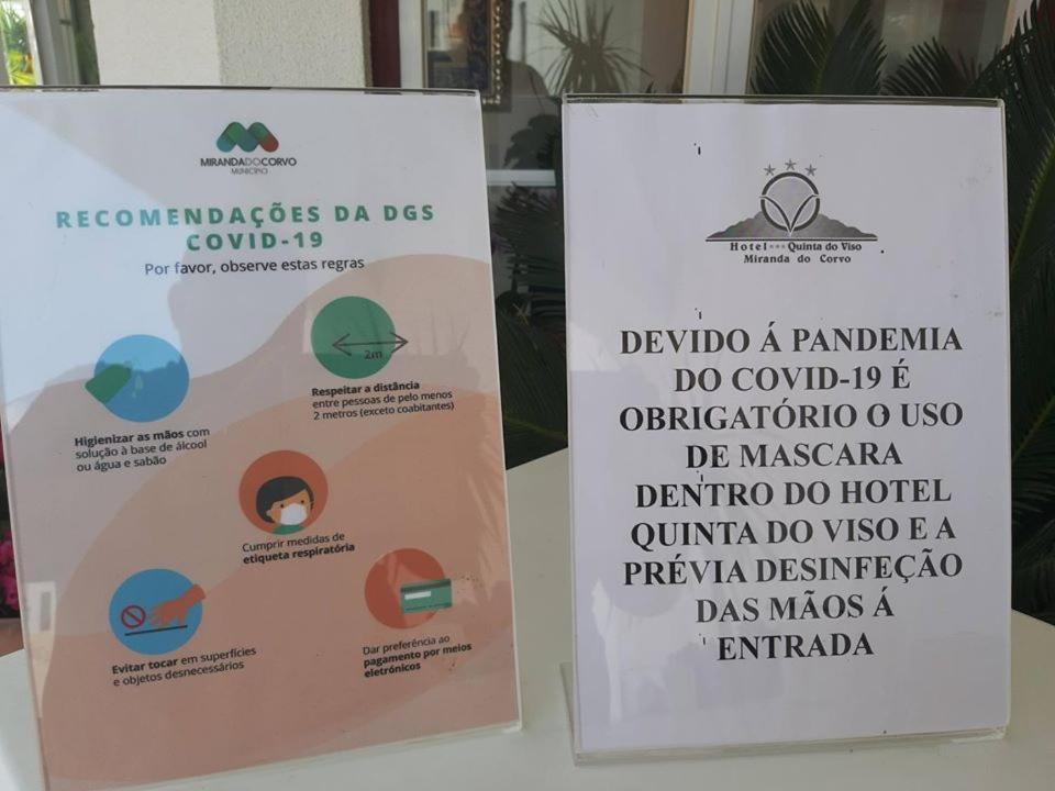 Hotel Quinta Do Viso Миранда-ду-Корву Экстерьер фото
